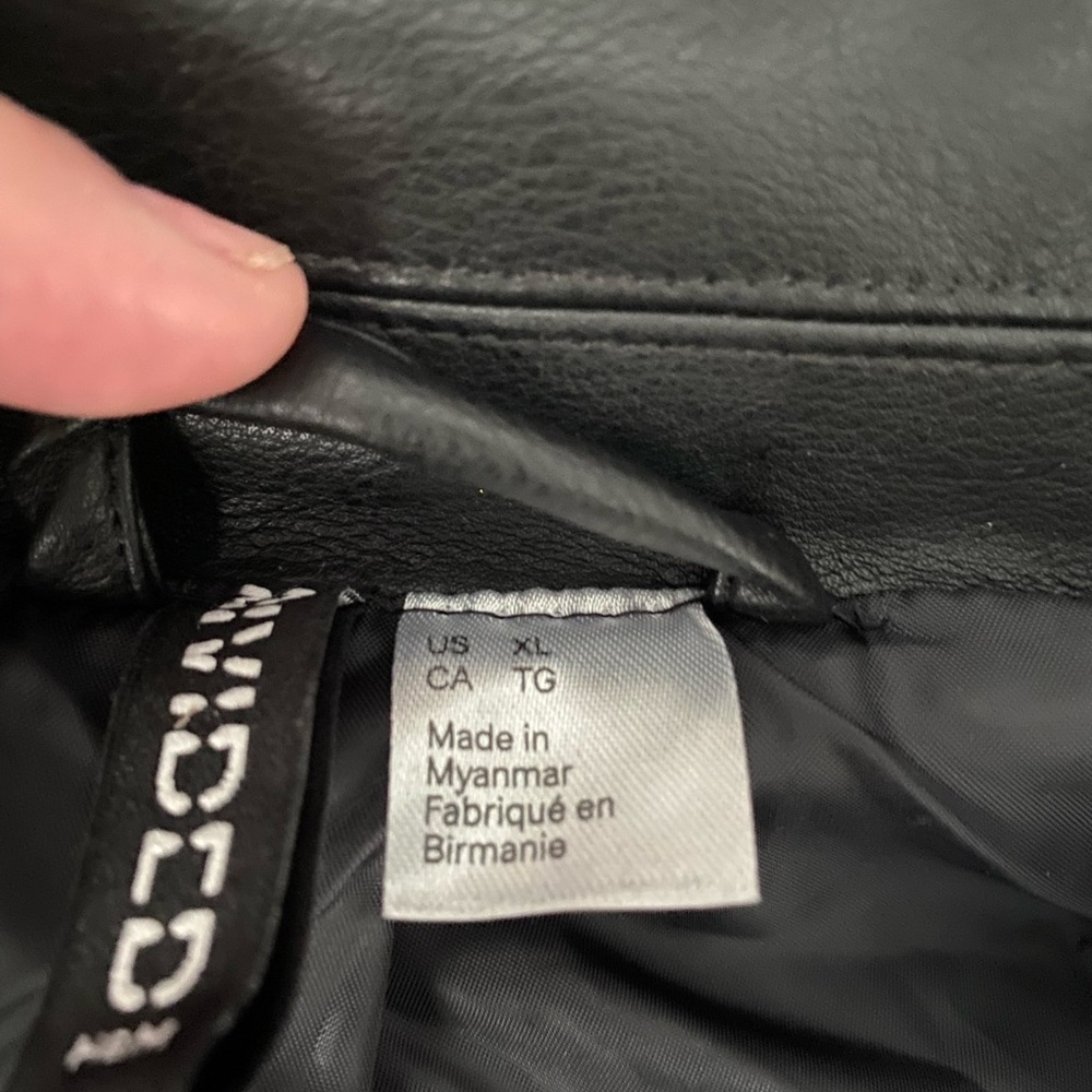 H&M leather Jacket